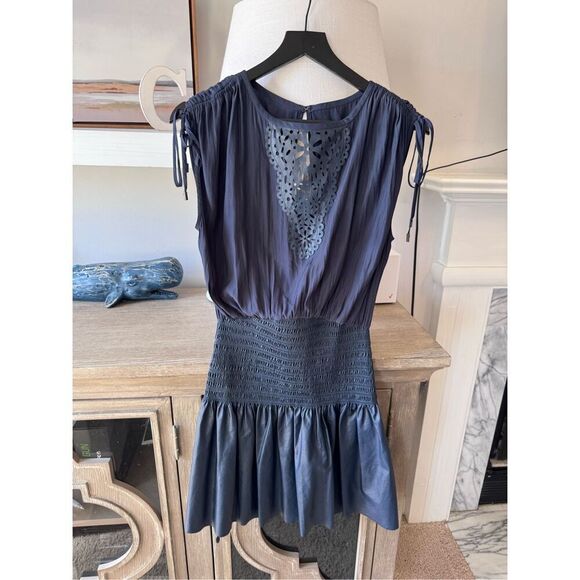 Ramy Brook Angie Sleeveless Mini Dress Size Medium - Picture 1 of 9